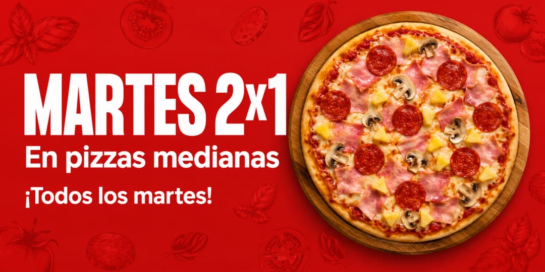 Promoción Martes 2x1